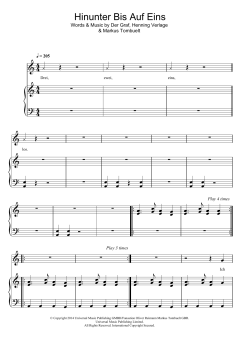 Hinunter Bis Auf Eins von Unheilig (Download) 