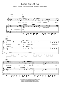 Learn To Let Go von Kesha (Download) 