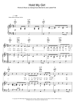 Hold My Girl von George Ezra (Download) 