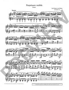 Perpetuum mobile op. 24 von Carl Maria von Weber 