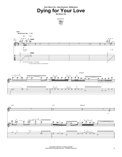 Dying For Your Love von Steve Vai (Download) 