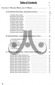 The Melodic Minor Handbook von Bobby Stern 