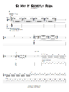 So May It Secretly Begin von Pat Metheny (Download) 