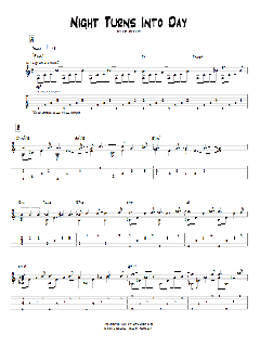 Night Turns Into Day von Pat Metheny (Download) 
