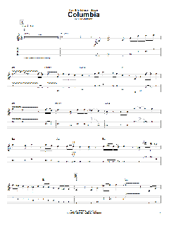 Columbia von Eric Johnson (Download) 
