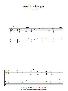 Away In A Manger von Traditional (Download) 