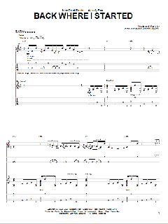 Back Where I Started von Warren Haynes (Download) 