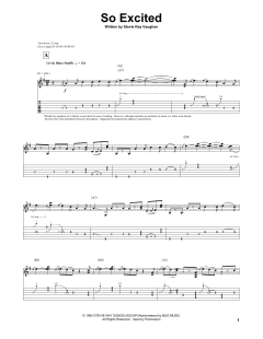 So Excited von Stevie Ray Vaughan (Download) 