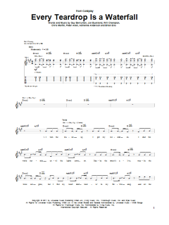 Every Teardrop Is A Waterfall von Coldplay (Download) 