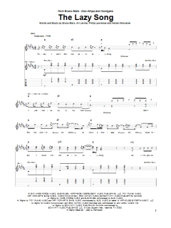 The Lazy Song von Bruno Mars (Download) 