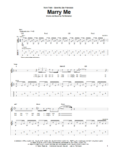 Marry Me von Train (Download) 