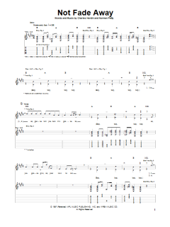 Not Fade Away von Buddy Holly (Download) 