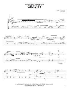 Gravity von John Mayer (Download) 