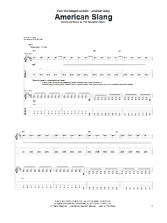 American Slang von The Gaslight Anthem (Download) 