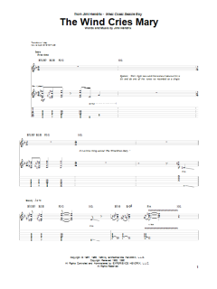 The Wind Cries Mary von Jimi Hendrix (Download) 
