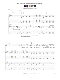 Big River von Johnny Cash (Download) 