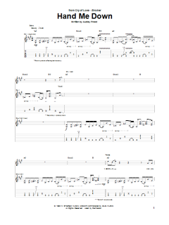 Hand Me Down von Cry Of Love (Download) 