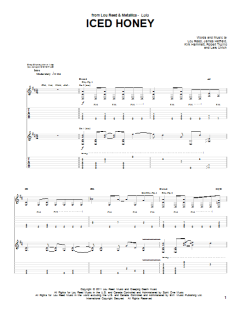 Iced Honey von Lou Reed (Download) 