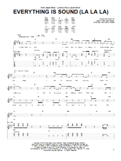 Everything Is Sound (La La La) von Jason Mraz (Download) 