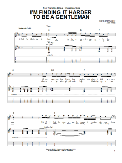 I'm Finding It Harder To Be A Gentleman von Jack White (Download) 