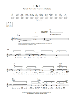 U.N.I. von Ed Sheeran (Download) 
