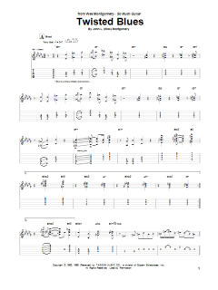 Twisted Blues von Wes Montgomery (Download) 