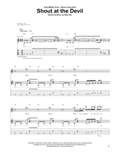 Shout At The Devil von Motley Crue (Download) 