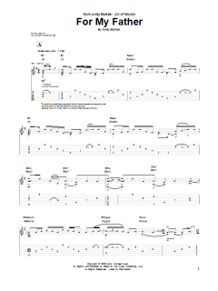 For My Father von Andy McKee (Download) 