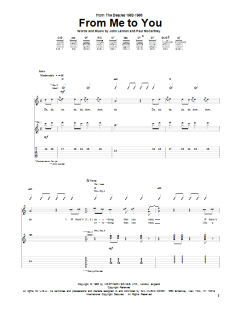 From Me To You von John Lennon (Download) 