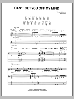 Can't Get You Off My Mind von Lenny Kravitz (Download) 