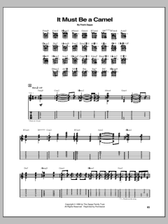 It Must Be A Camel von Frank Zappa (Download) 