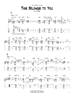 This Belongs To You von Pat Metheny (Download) 