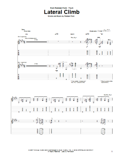 Lateral Climb von Robben Ford (Download) 