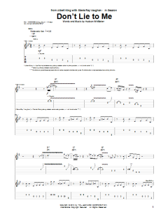 Don't Lie To Me von Albert King (Download) 