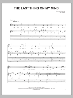 The Last Thing On My Mind (Download) 