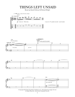 Things Left Unsaid von Pink Floyd (Download) 
