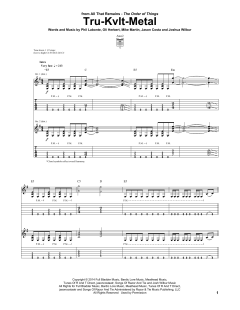 Tru-Kvlt-Metal von All That Remains (Download) 