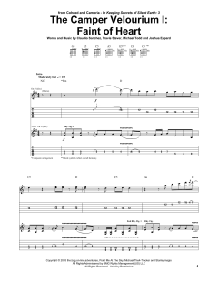 The Camper Velourium I: Faint Of Heart von Coheed And Cambria (Download) 