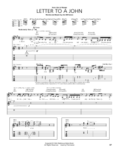 Letter To A John von Ani DiFranco (Download) 