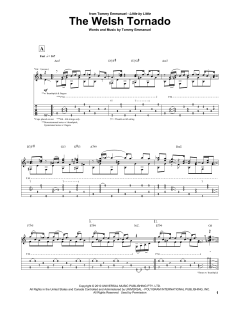The Welsh Tornado von Tommy Emmanuel (Download) 