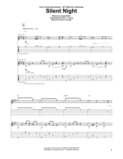 Silent Night von Tommy Emmanuel (Download) 