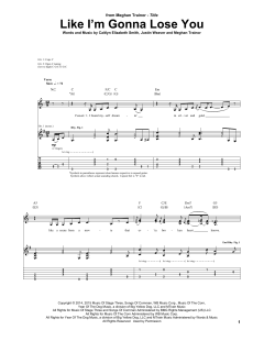 Like I'm Gonna Lose You von Meghan Trainor (Download) 