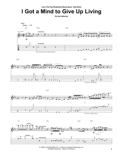 I Got A Mind To Give Up Living von Michael Bloomfield (Download) 