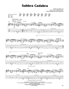 Sabbra Cadabra von Metallica (Download) 