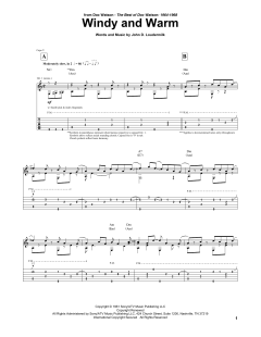 Windy And Warm von Doc Watson (Download) 
