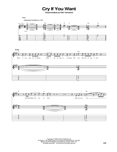 Cry If You Want von The Who (Download) 