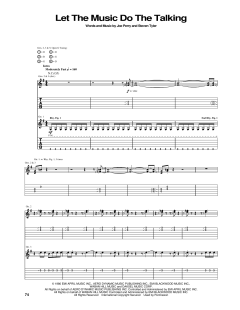 Let The Music Do The Talking von Aerosmith (Download) 
