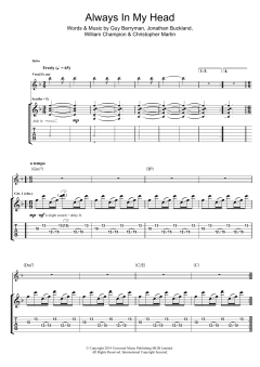 Always In My Head von Coldplay (Download) 