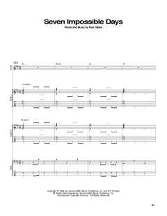 Seven Impossible Days von Mr. Big (Download) 