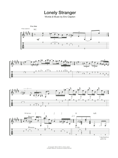 Lonely Stranger von Eric Clapton (Download) 